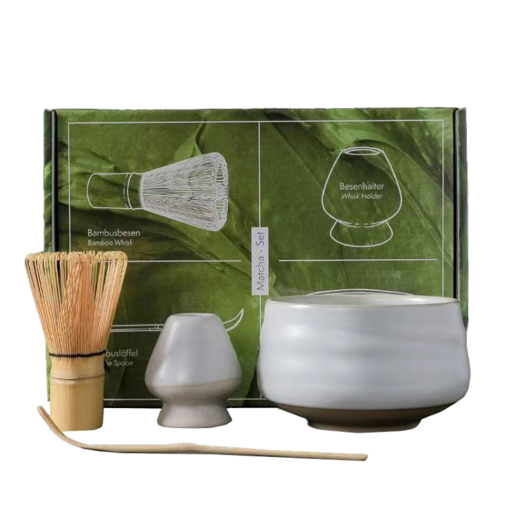 ماچا ست 4 تیکه سفید