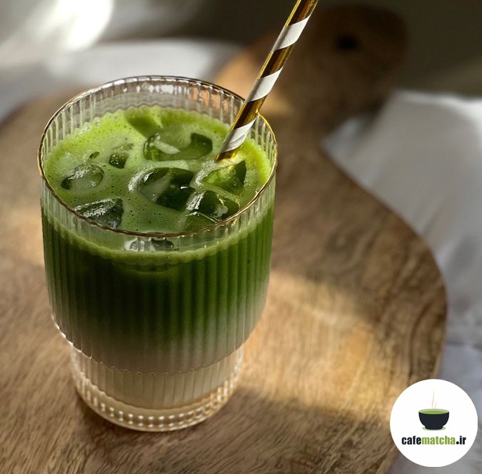 نحوه تهیه آیس ماچا