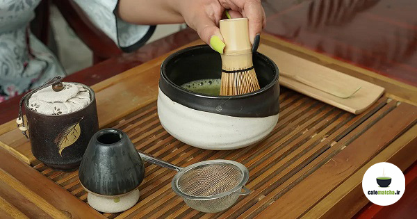 کاسه دم آوری چای ماچا